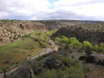 The Verde River cuts through to Arizona country side