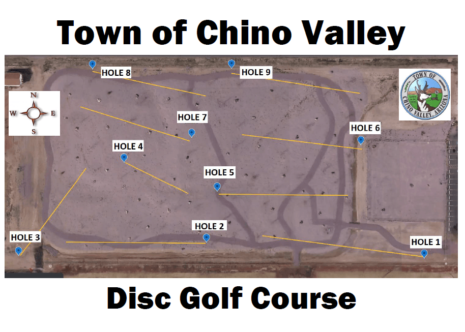Disc Golf Course Map